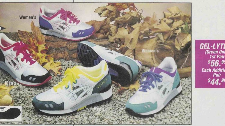 1991 Men's & Women's Asics Gel-Lyte III