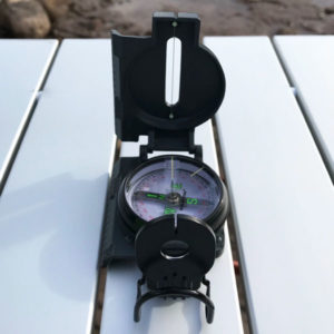 Wilderdad Brunton metal lensatic compass
