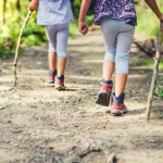 Finding Animal Track With Kids
