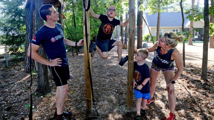 backyard family fitness challenge