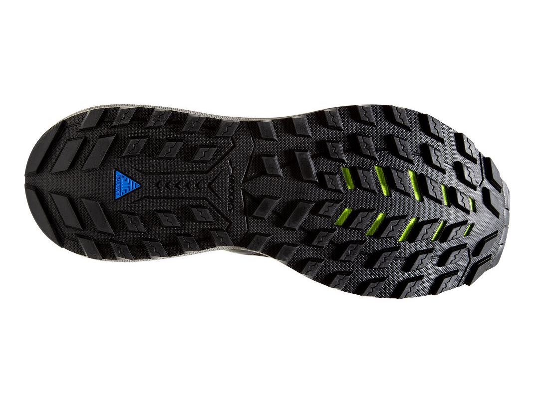 tread design: Brooks trail running shoes