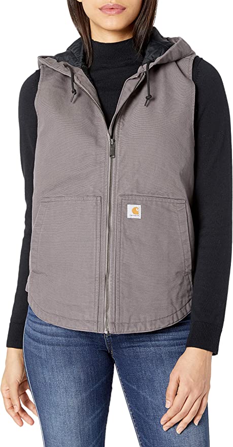 Carhartt Washed Duck Hooded Vest