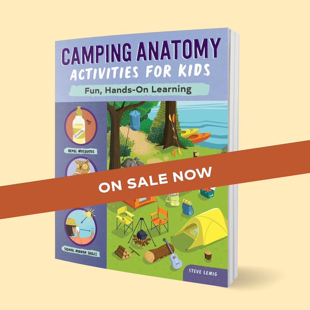 Camping Activities Book for Kids