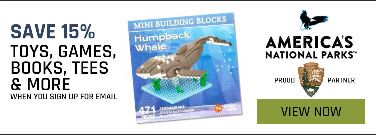 Olympic NP Humpback Whale Mini Blocks Toy