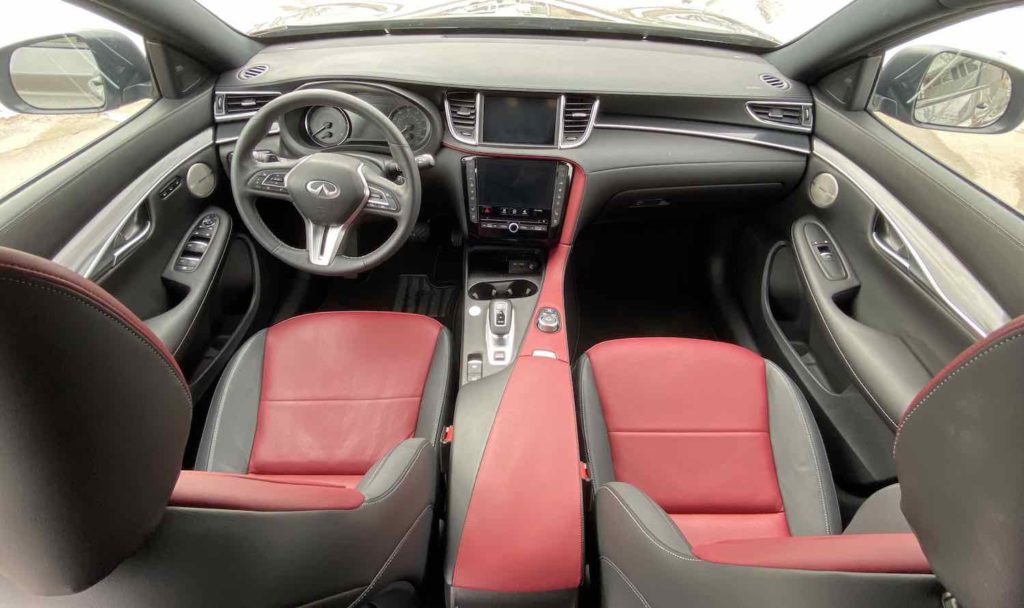 2023 Infiniti QX50 Sport Interior - sport leather seats