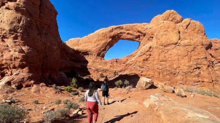 Window Arch at Arches National Park