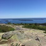 A gorgeous view of the ocean at Acadia National Park