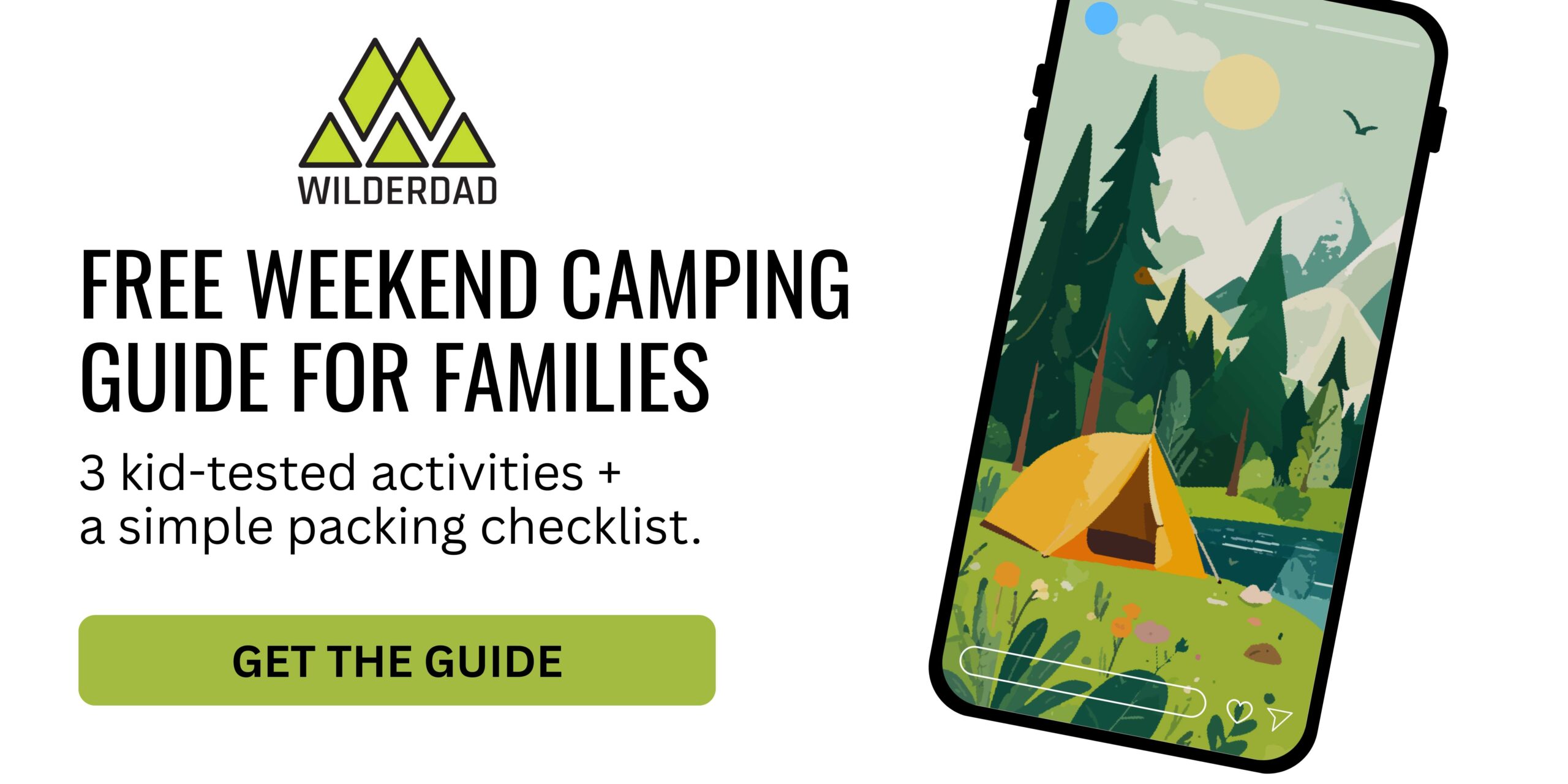 Free camping guide for families